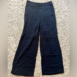 black flowy old navy pants size m
